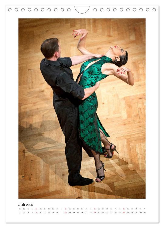 Produktbild: The Art Of Tango (Wandkalender 2026 DIN A4 hoch), CALVENDO Monatskalender