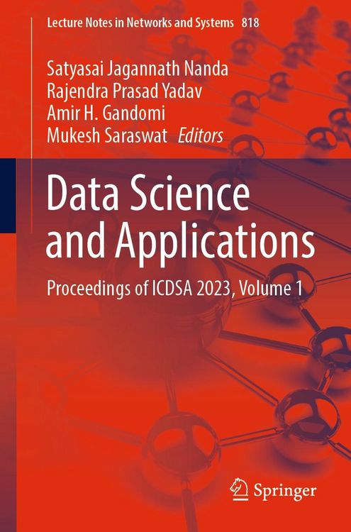 Produktbild: Data Science and Applications
