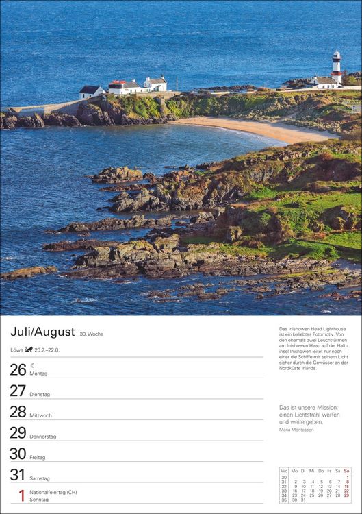 Produktbild: Irland Wochenplaner 2027 - Eine Reise in 53 Bildern