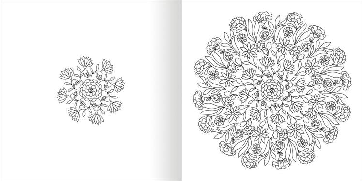 Produktbild: Mandala-Zauber – Blütentraum