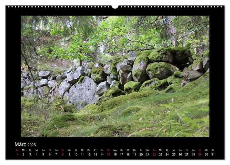 Produktbild: Schweden 2026 (Wandkalender 2026 DIN A2 quer), CALVENDO Monatskalender