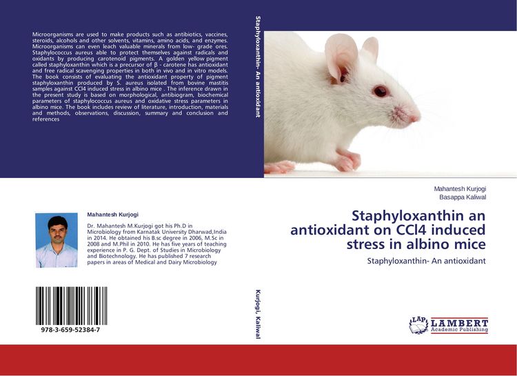 Produktbild: Staphyloxanthin an antioxidant on CCl4 induced stress in albino mice