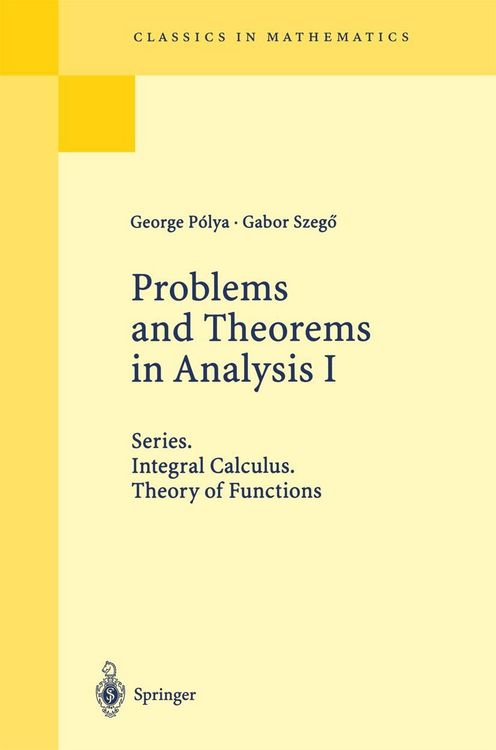 Produktbild: Problems and Theorems in Analysis I