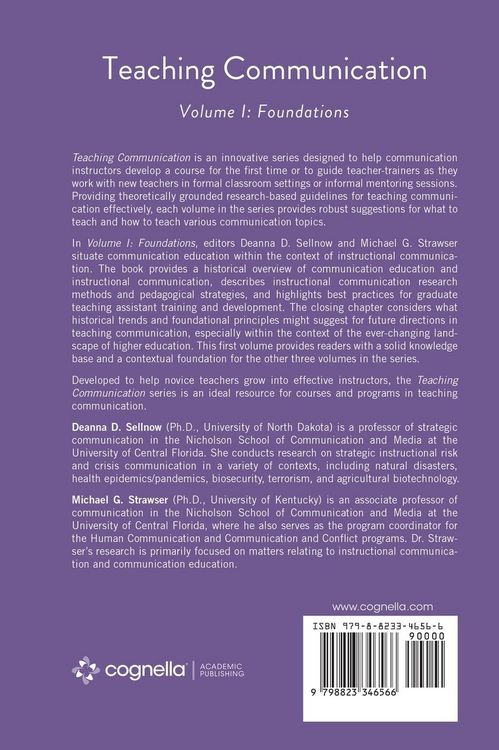 Produktbild: Teaching Communication, Volume I
