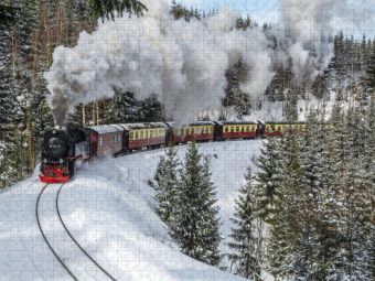 Produktbild: CALVENDO Puzzle Borckenbahn | 1000 Teile Lege-Gr&ouml;&szlig;e 64x48cm Foto-Puzzle f&uuml;r gl&uuml;ckliche Stunden