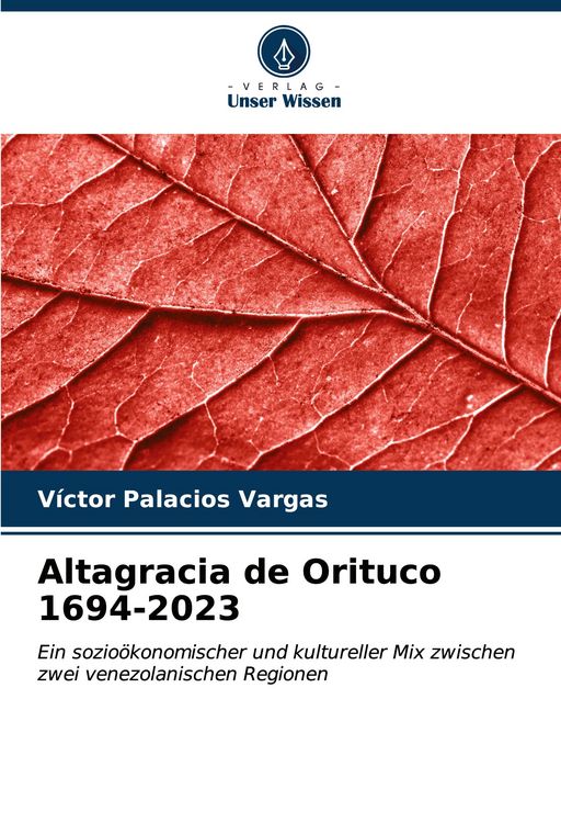 Produktbild: Altagracia de Orituco 1694-2023
