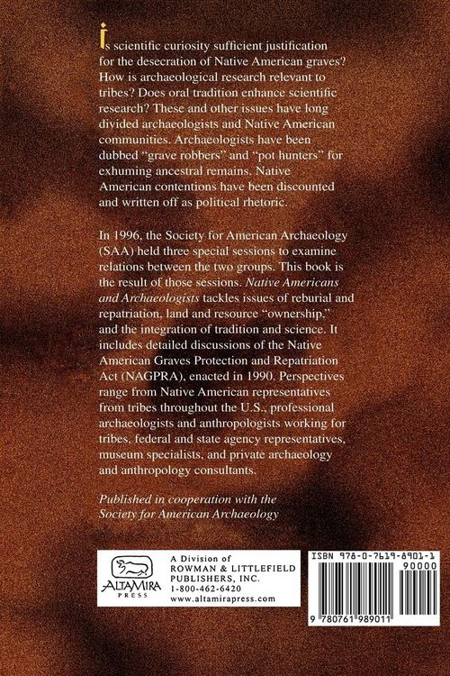 Produktbild: Native Americans and Archaeologists