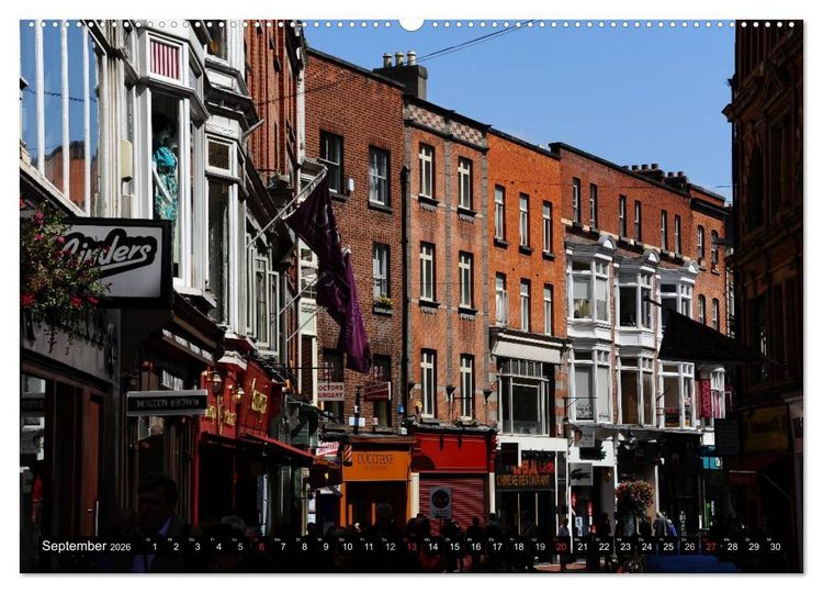 Produktbild: Dublin (hochwertiger Premium Wandkalender 2026 DIN A2 quer), Kunstdruck in Hochglanz