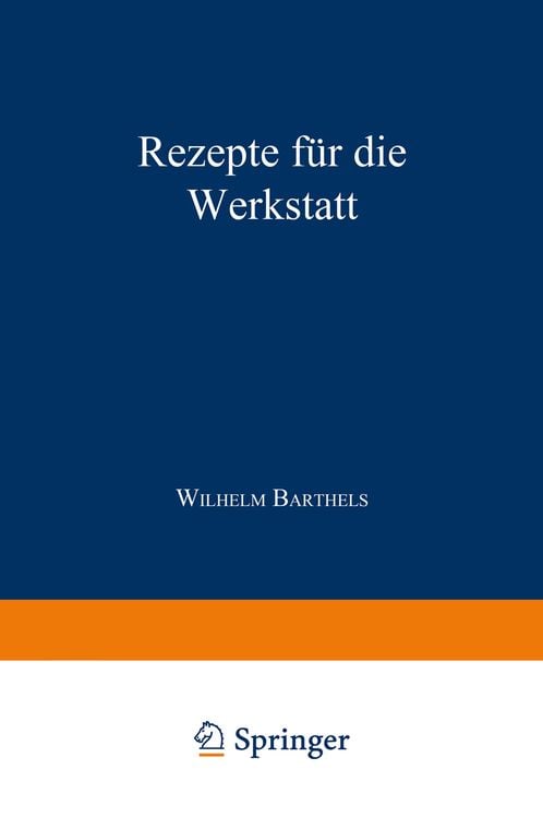 Produktbild: Rezepte f&uuml;r die Werkstatt
