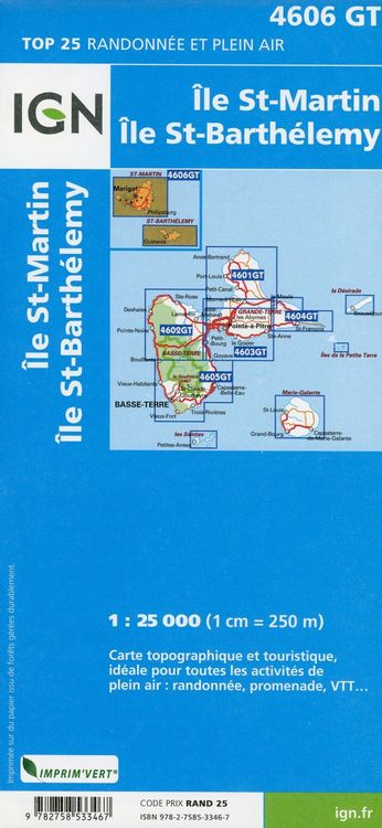 Produktbild: Guadeloupe &Icirc;le St-Martin - &Icirc;le St-Barth&eacute;lemy