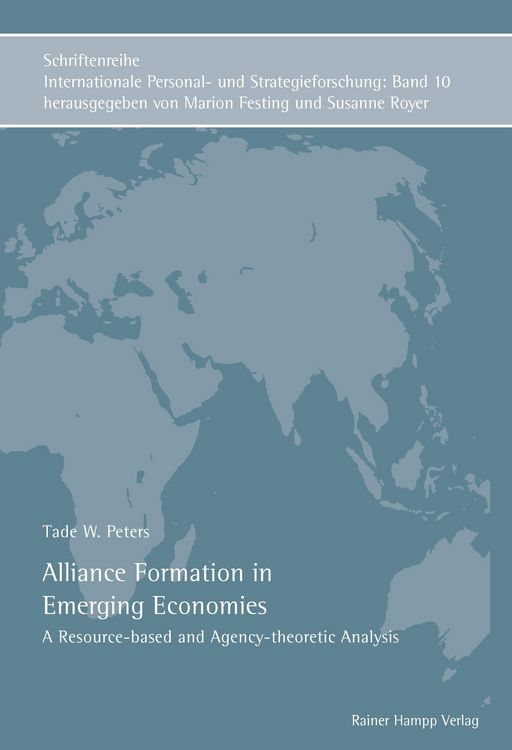Produktbild: Alliance Formation in Emerging Economies