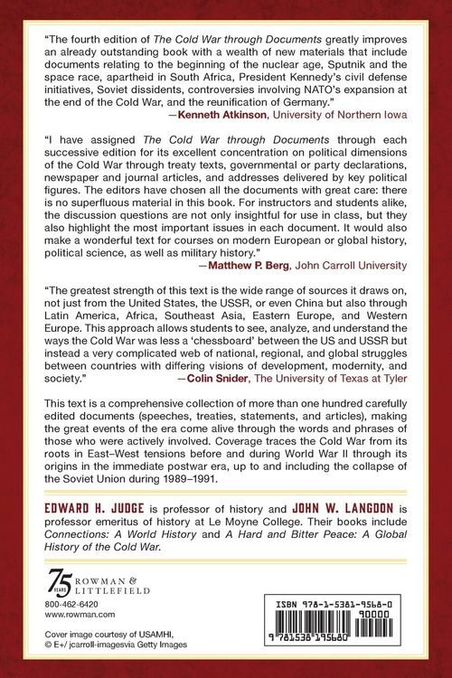 Produktbild: Cold War through Documents