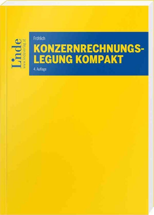 Bild vom Artikel Konzernrechnungslegung kompakt vom Autor Christoph Fröhlich