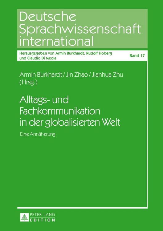 Produktbild: Alltags- und Fachkommunikation in der globalisierten Welt