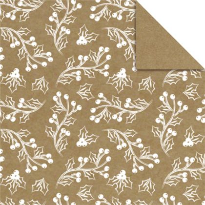 Produktbild: URSUS Faltbl&auml;tter Kraftpapier "Weihnachten", 15 x 15 cm