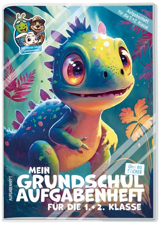 Produktbild: Mein Grundschul-Aufgabenheft 1. und 2. Klasse A5