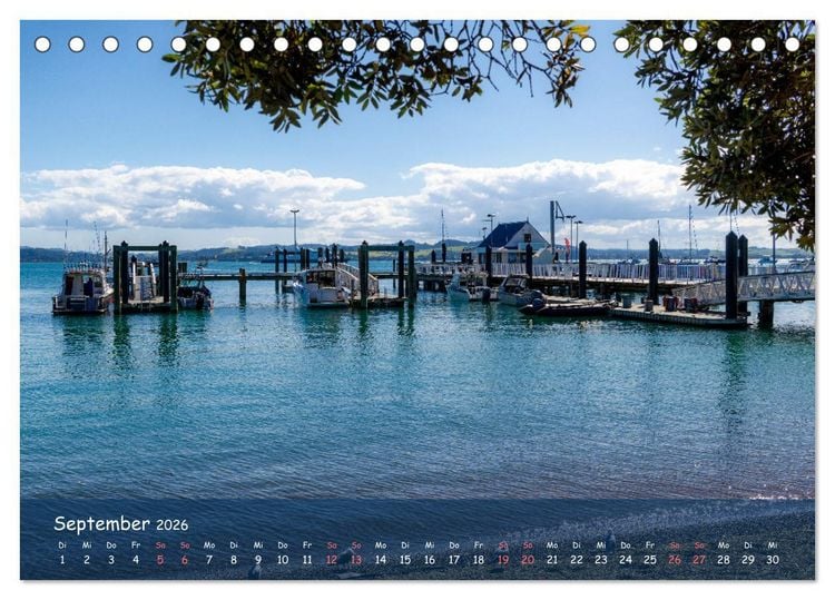 Produktbild: Magische Orte: Neuseeland (Tischkalender 2026 DIN A5 quer), CALVENDO Monatskalender