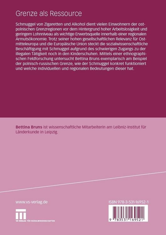 Produktbild: Grenze als Ressource