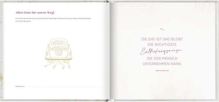 Produktbild: Unsere Hochzeit - G&auml;stebuch
