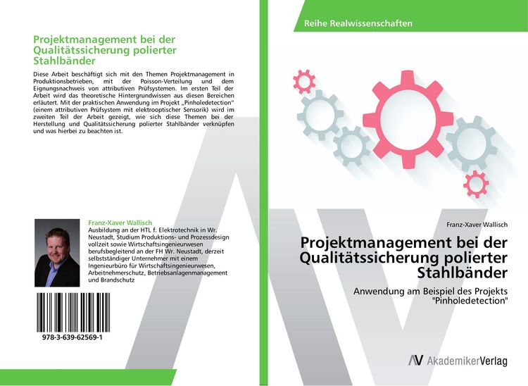 Produktbild: Projektmanagement bei der Qualit&auml;tssicherung polierter Stahlb&auml;nder
