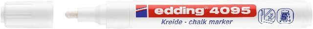 Produktbild: edding 4095 Kreidemarker Window Marker 2-3mm wei&szlig;