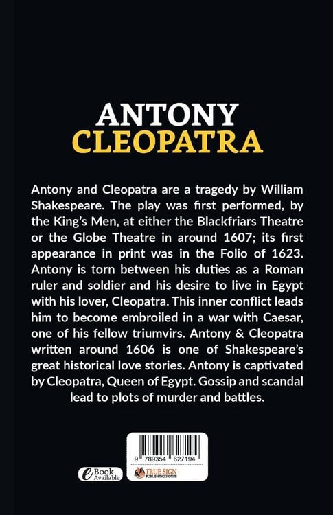 Produktbild: Antony Cleopatra