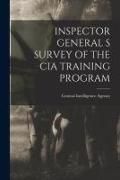 Produktbild: Inspector General S Survey of the CIA Training Program