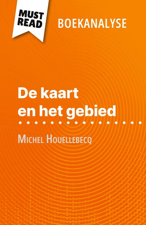 Produktbild: De kaart en het gebied van Michel Houellebecq (Boekanalyse)