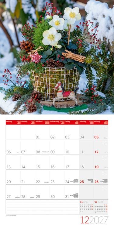 Produktbild: Landleben Kalender 2027 - 30x30 - Art12