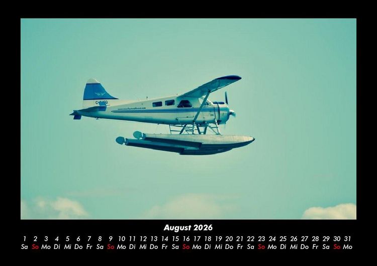Produktbild: Flugzeuge 2026 Fotokalender DIN A3