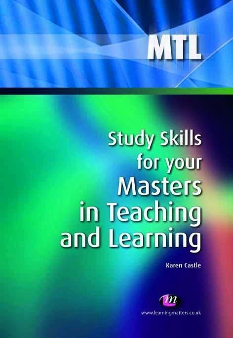 Produktbild: Study Skills for your Masters in Teaching and Learning
