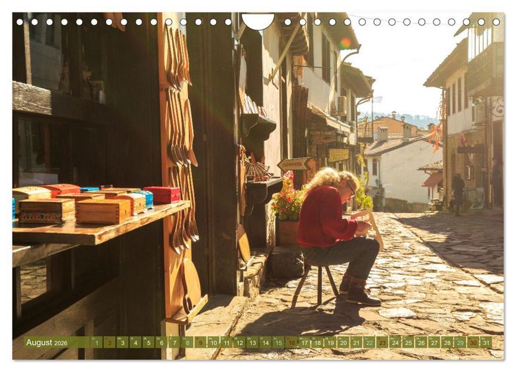 Produktbild: Veliko Tarnovo - Die romantischste Stadt Bulgariens (Wandkalender 2026 DIN A4 quer), CALVENDO Monatskalender