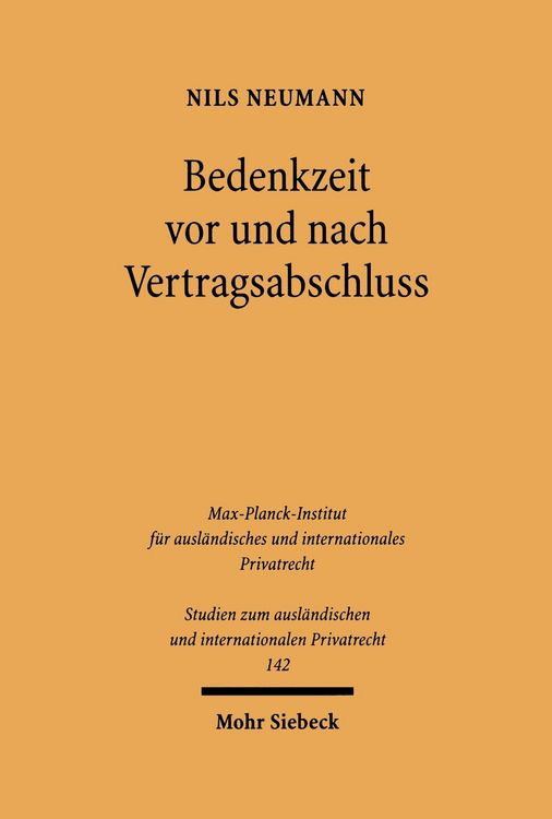 Produktbild: Bedenkzeit vor und nach Vertragsabschluss
