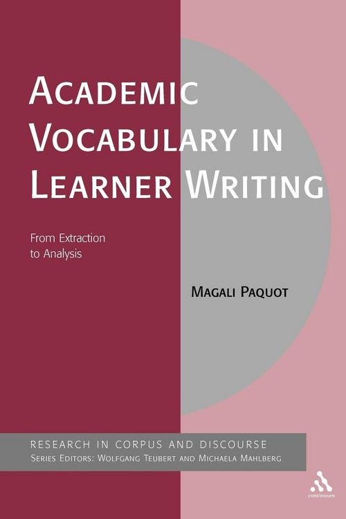 Produktbild: Academic Vocabulary in Learner Writing