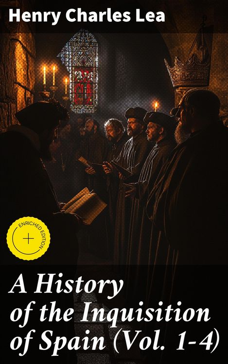 Produktbild: A History of the Inquisition of Spain (Vol. 1-4)