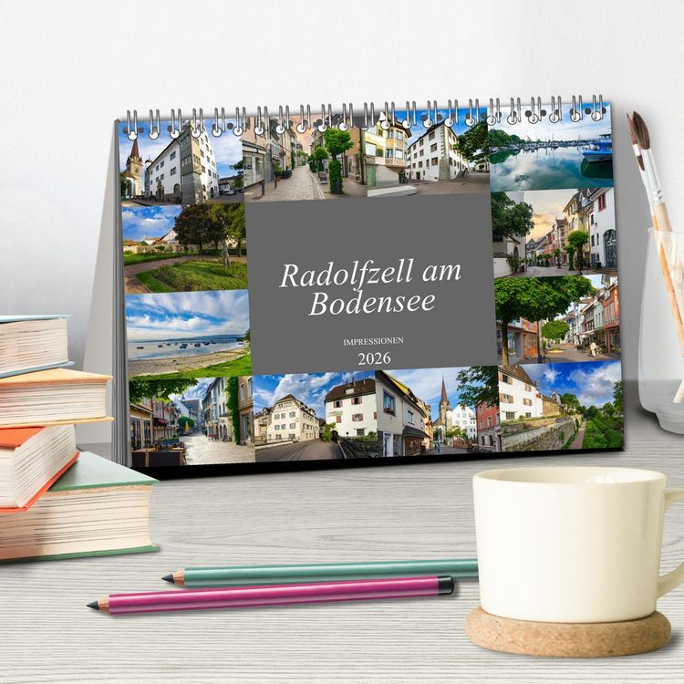 Produktbild: Radolfzell am Bodensee - Impressionen (Tischkalender 2026 DIN A5 quer), CALVENDO Monatskalender