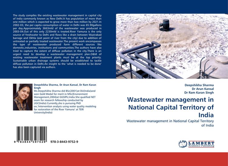 Produktbild: Wastewater management in National Capital Territory of India
