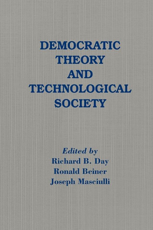 Produktbild: Democratic Theory and Technological Society