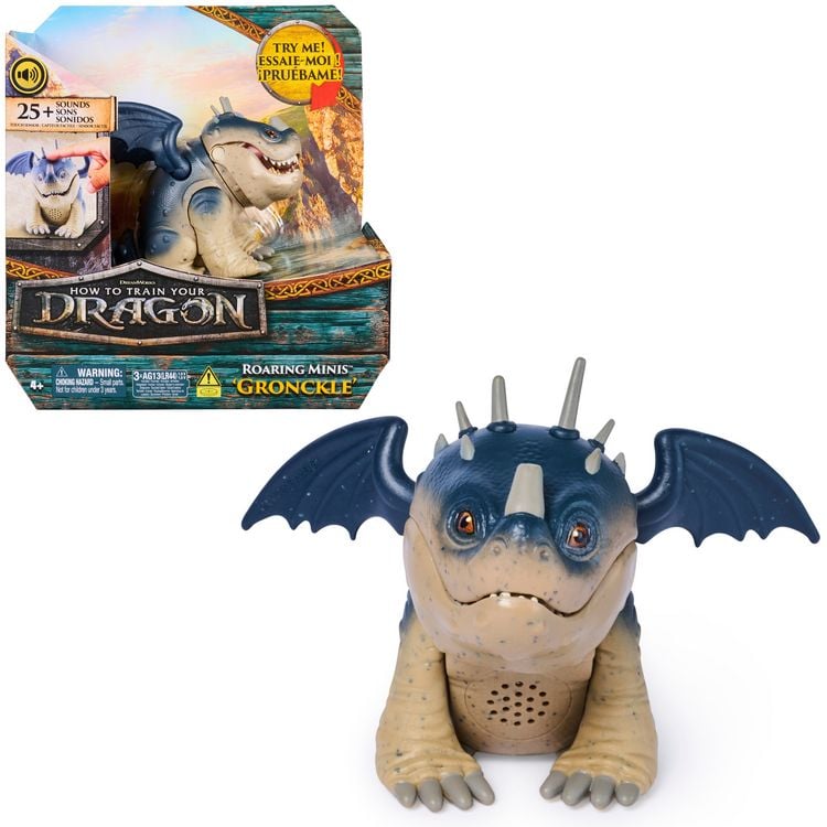 Produktbild: Drachenz&auml;hmen leicht gemacht - Interaktiver Mini-Drache Fleischklops, Figur mit Soundeffekten&nbsp;