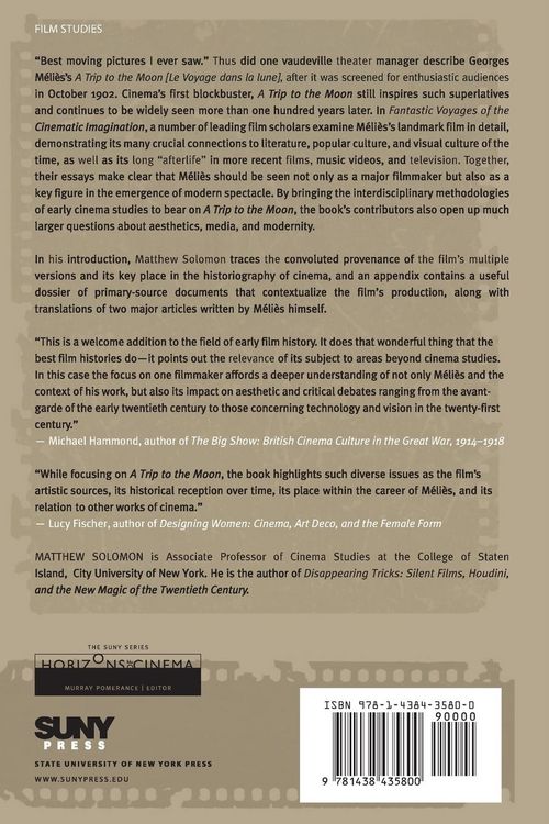 Produktbild: Fantastic Voyages of the Cinematic Imagination
