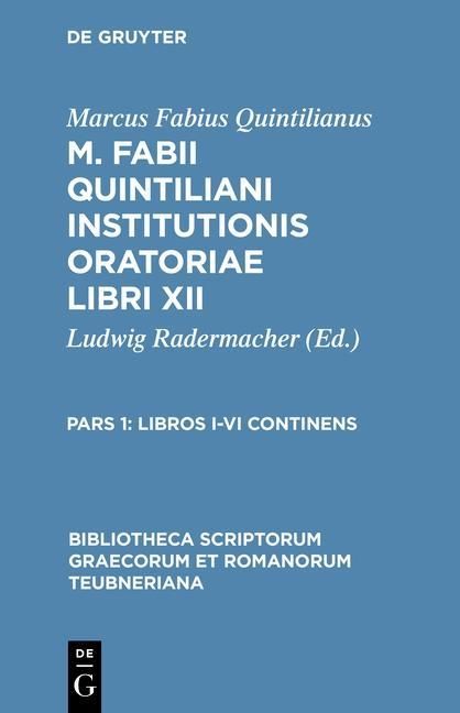 Produktbild: Libros I-VI continens
