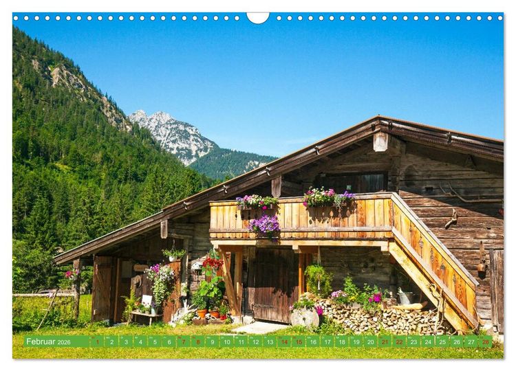 Produktbild: Almen im Westlichen Karwendelgebirge (Wandkalender 2026 DIN A3 quer), CALVENDO Monatskalender