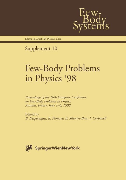 Produktbild: Few-Body Problems in Physics &rsquo;98