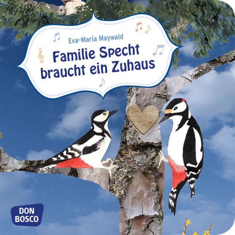 Produktbild: Familie Specht braucht ein Zuhaus. Mini-Bilderbuch.