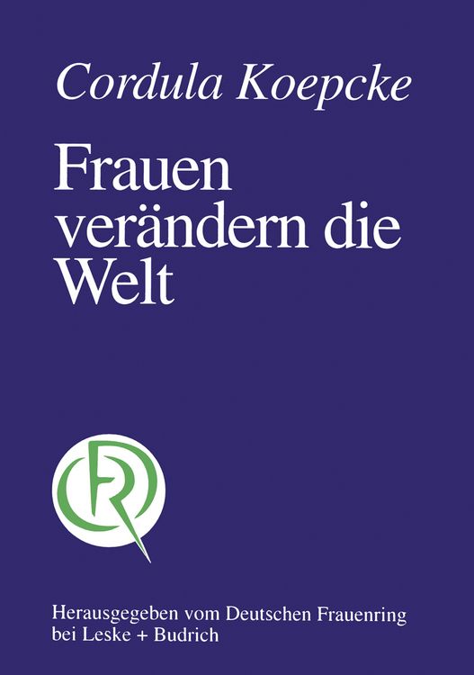 Produktbild: Frauen ver&auml;ndern die Welt