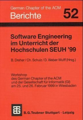 Produktbild: Software Engineering im Unterricht der Hochschulen, SEUH '99
