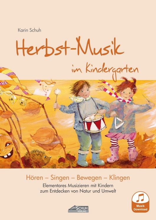 Produktbild: Herbst-Musik im Kindergarten (inkl. Musik-Download)