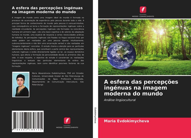 Produktbild: A esfera das percep&ccedil;&otilde;es ing&eacute;nuas na imagem moderna do mundo