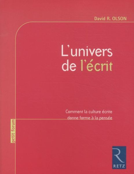 Produktbild: L'univers de l'&eacute;crit
