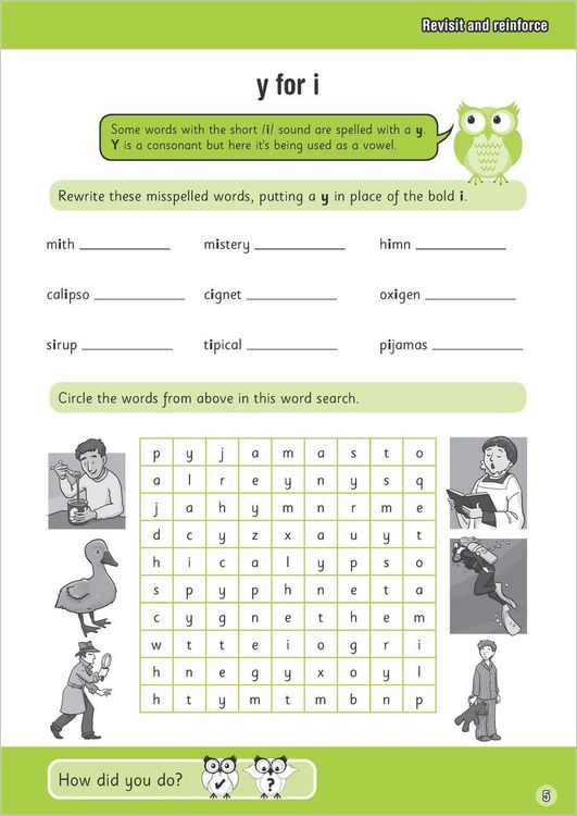 Produktbild: Spelling and Vocabulary Practice Ages 8-9